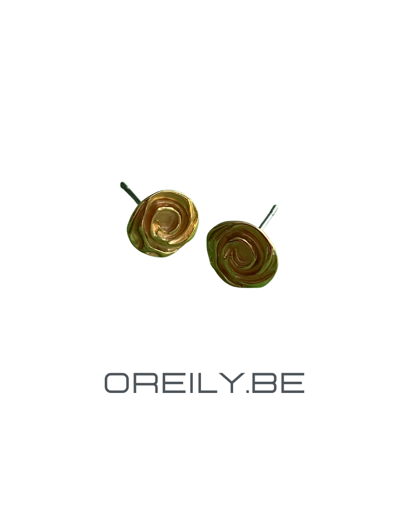 Oreily.be Small Roses Earrings