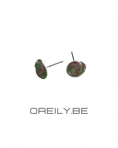 Oreily.be Small Roses Earrings