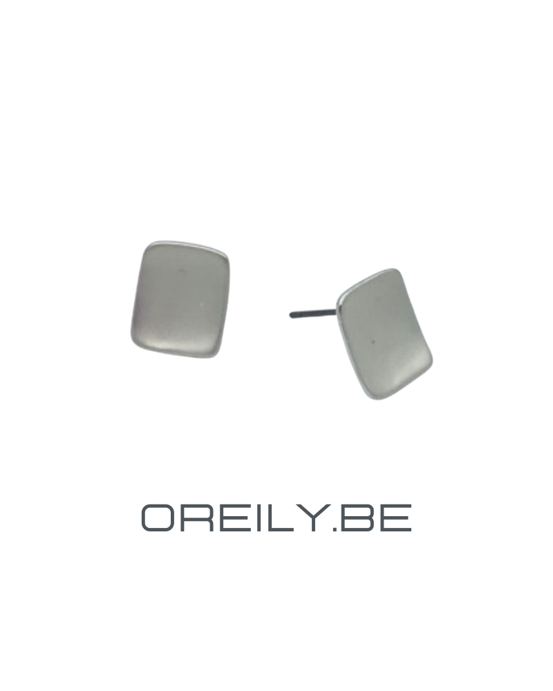 Oreily.be Small Rectangular Earrings