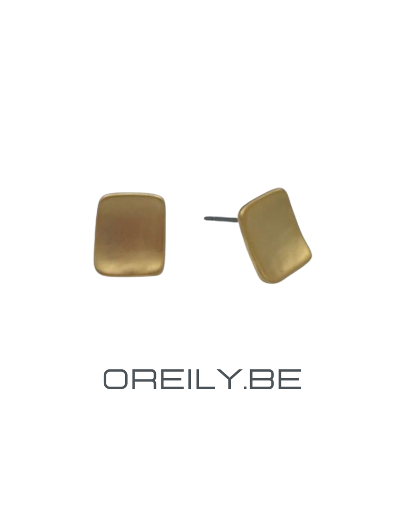 Oreily.be Small Rectangular Earrings