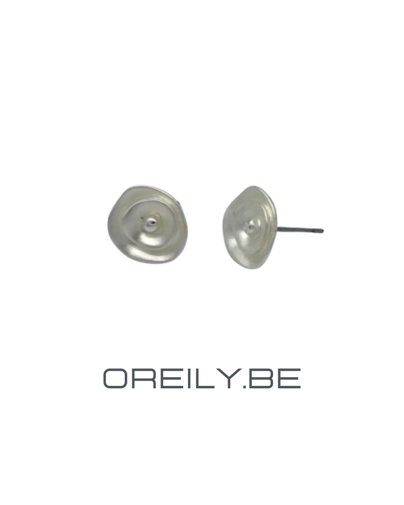 Oreily.be Small Round Flower Earring