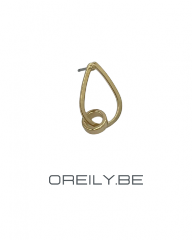 Oreily.be Gold Geometric Collection - Drop Earrings