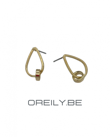 Oreily.be Gold Geometric Collection - Drop Earrings