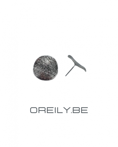 Oreily.be Scratched Earrings