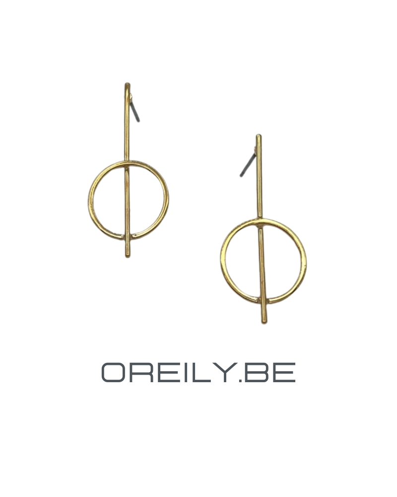 Oreily.be Gold Geometric Collection Earrings