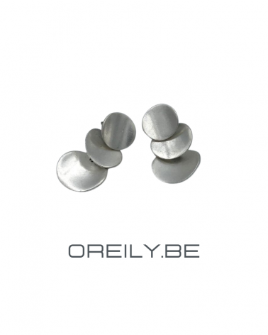 Oreily.be Triple Disc Earrings