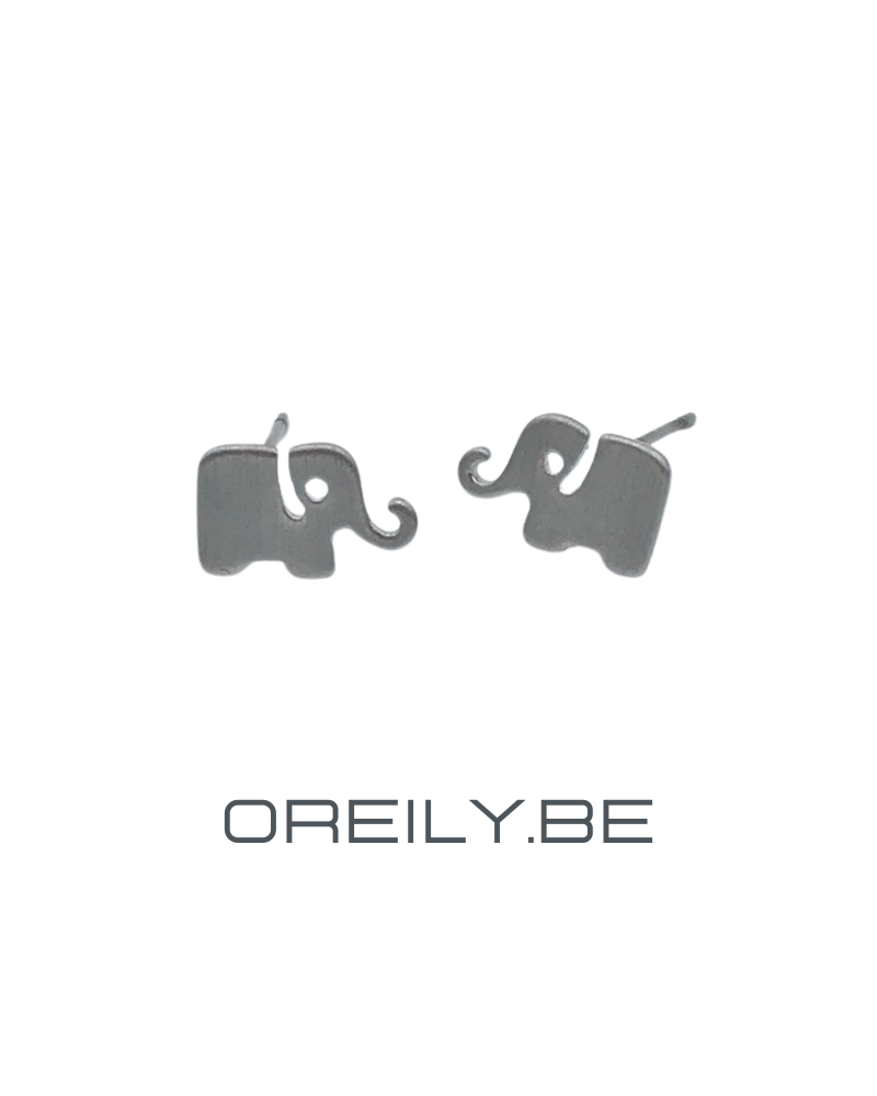 Oreily.be Small Elephant Earrings