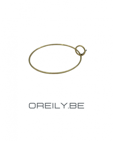 Oreily.be Gold Loop Earrings