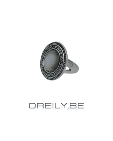 Oreily.be Medium Round Seashell Ring