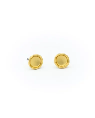 Oreily.be Small Round Earrings Gold