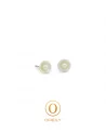 Oreily.be Small Round Earrings With Pearl
