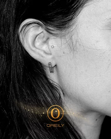 Oreily.be Geometric Collection - Rectangle Earrings