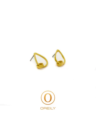Oreily.be Gold Geometric Collection - Drop Earrings