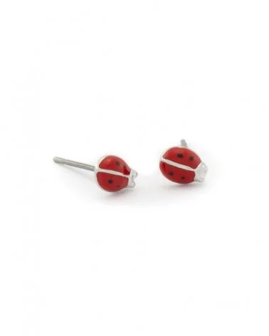 Oreily.be Small Ladybug Earrings