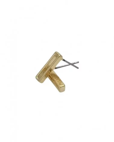 Gold Geometric Collection - Rectangle Earrings |