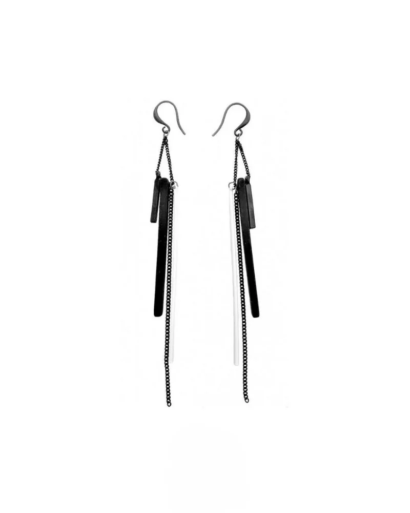 Long Black Earrings | Oreily Belgium