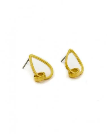 Gold Geometric Collection - Drop Earrings |