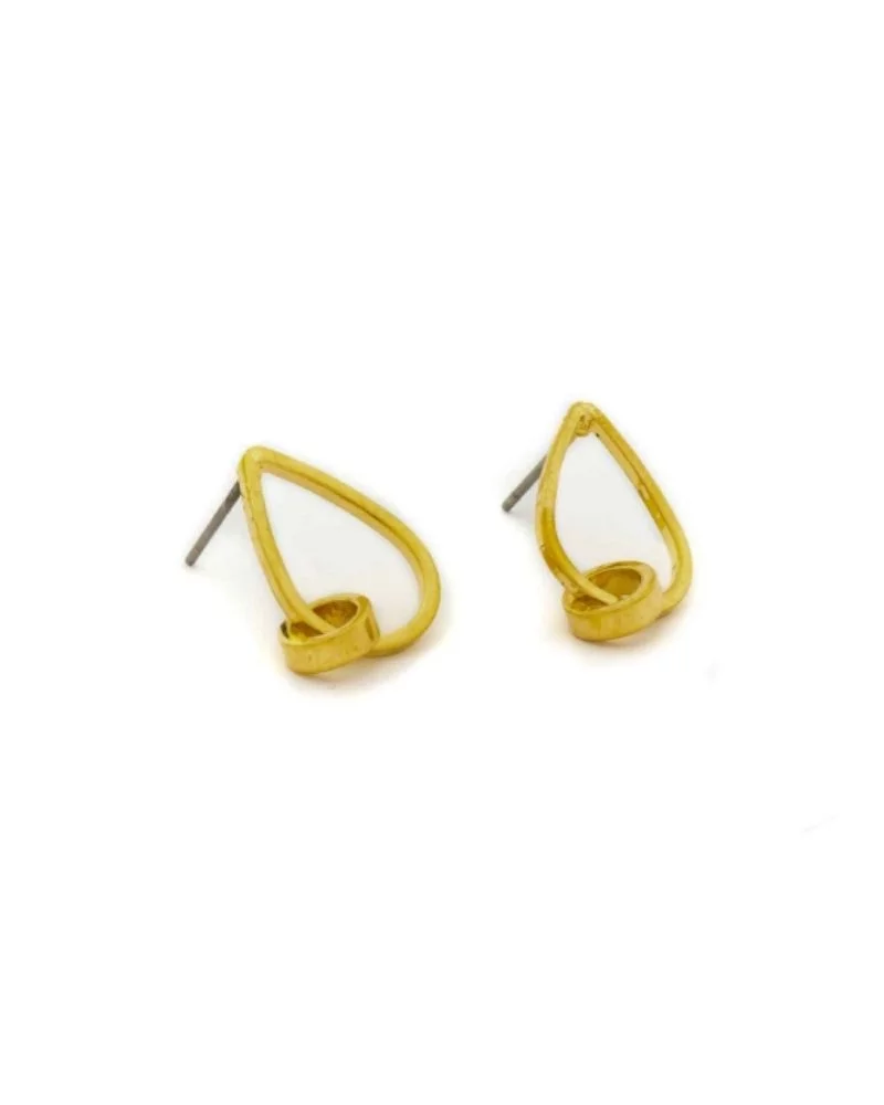 Gold Geometric Collection - Drop Earrings |