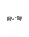 Small Elephant Earrings | Oreily Belgium