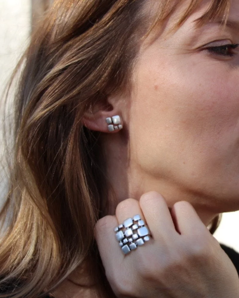 Square Earrings | Oreily Belgium