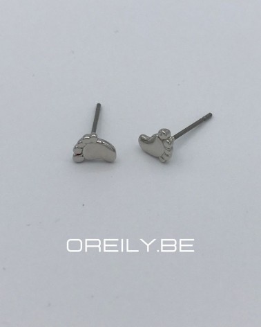 Oreily.be Small Feet Earrings