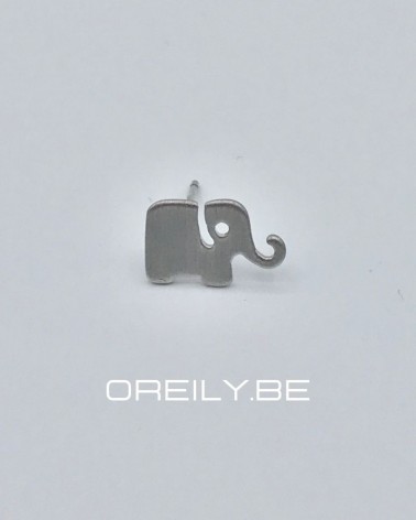 Oreily.be Small Elephant Earrings