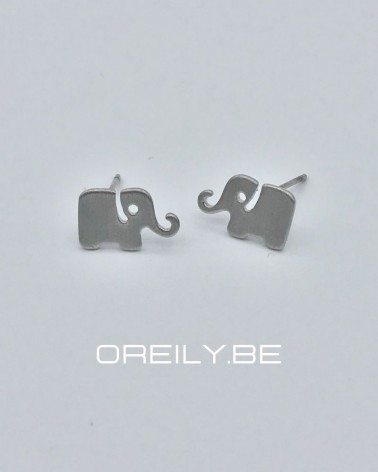 Oreily.be Small Elephant Earrings