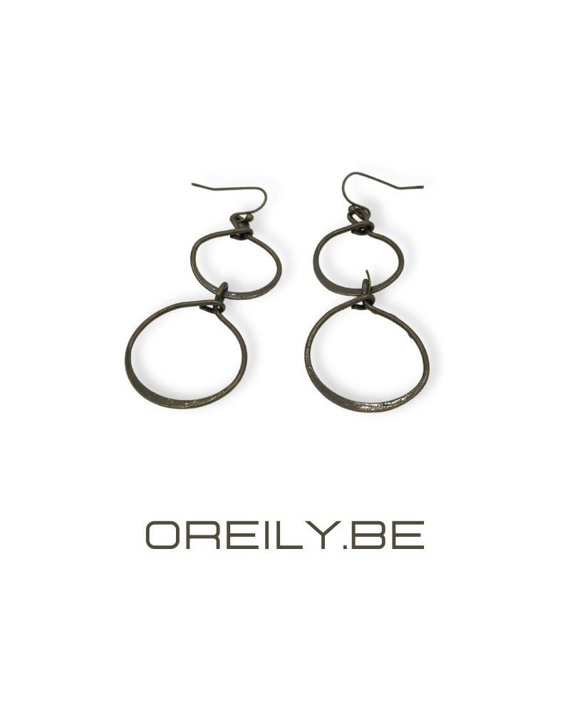 Oreily.be Antique Bronze Earrings