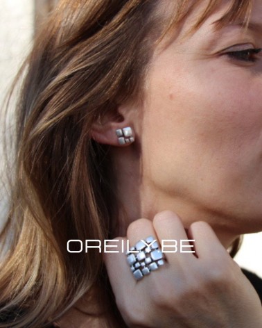 Oreily.be Square Earrings