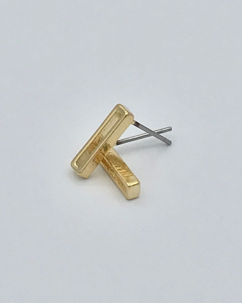 Oreily.be Gold Geometric Collection - Rectangle Earrings