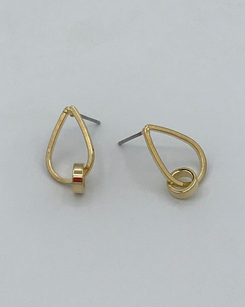 Oreily.be Gold Geometric Collection - Drop Earrings