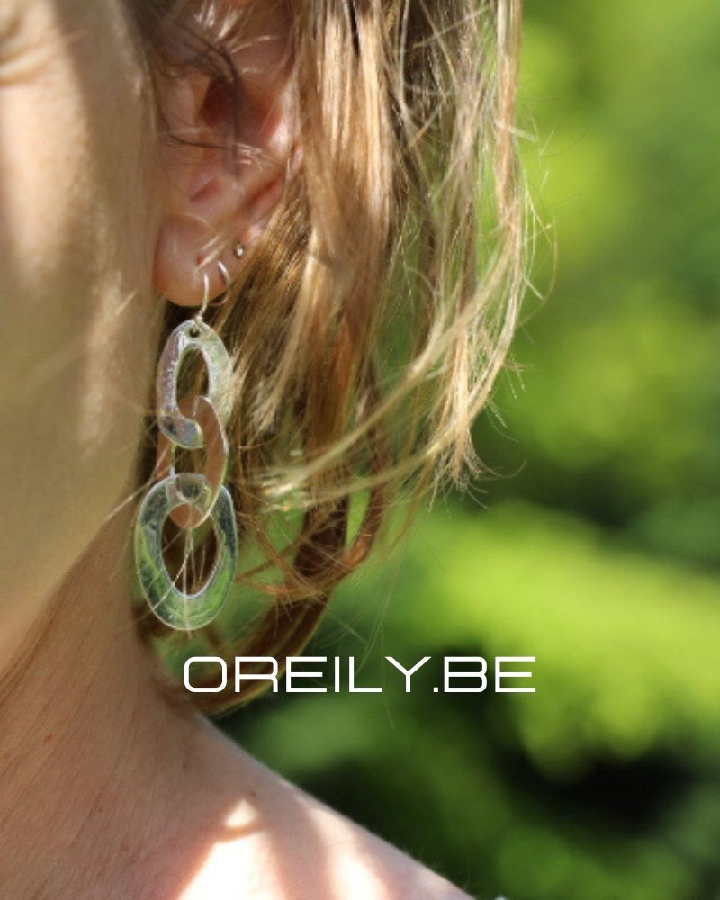 Oreily.be 3 Links Earrings